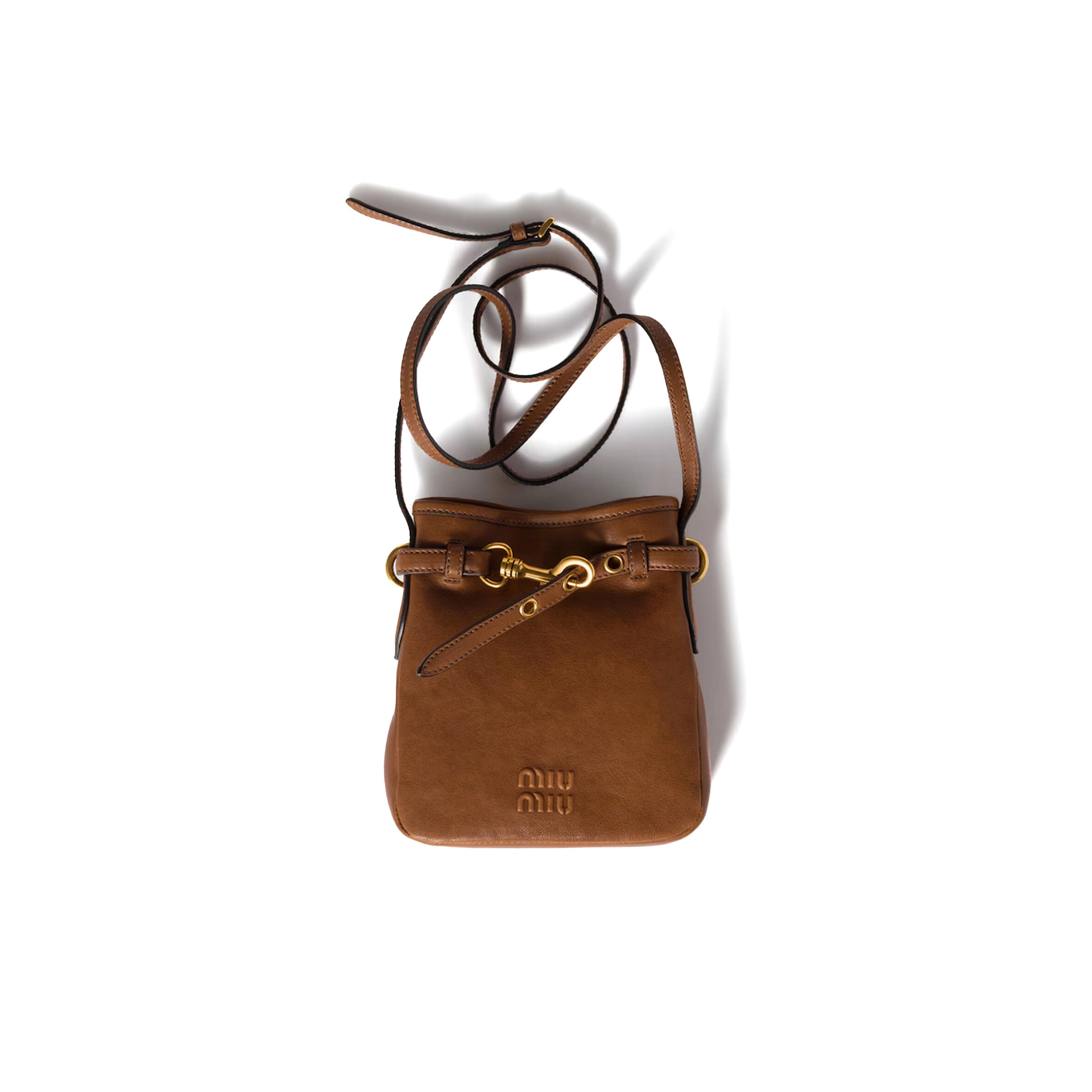 MIU MIU NAPPA LEATHER POUCH 5NR461 (19*17*4.5cm)